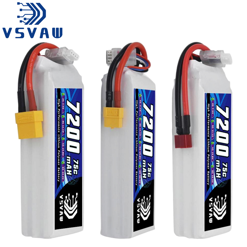 Drone Rc Truck - VSVAW 3S Lipo Batterie 11,1V 7200mah