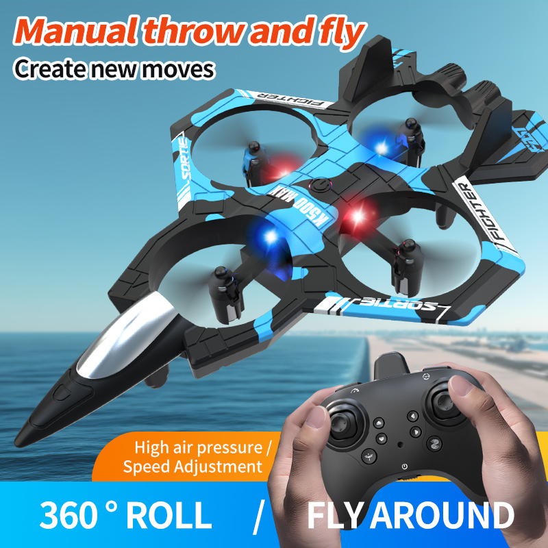 Drone Rc Fighter Jet - K500 Ferngesteuerte Drohne 2.4G 360° °