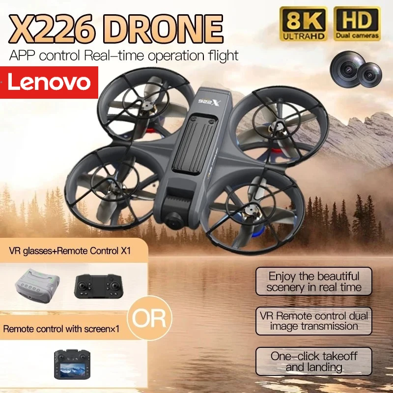 Drone Rc X226 - Lenovo X226/X226VR Drohne 8K Professioneller Ferngesteuerter