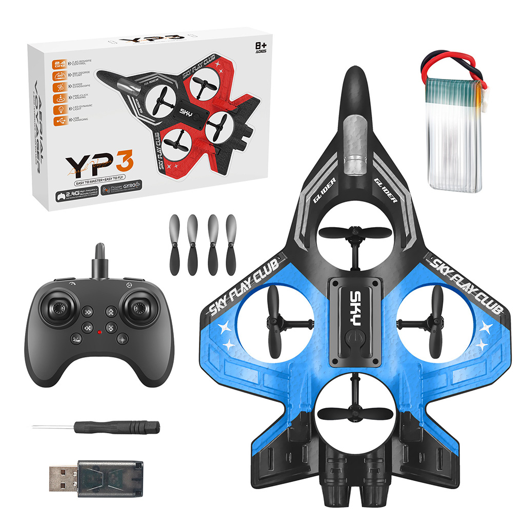 Drone Rc Fighter Jet - 2,4G RC Drohne mit Licht Fliegender