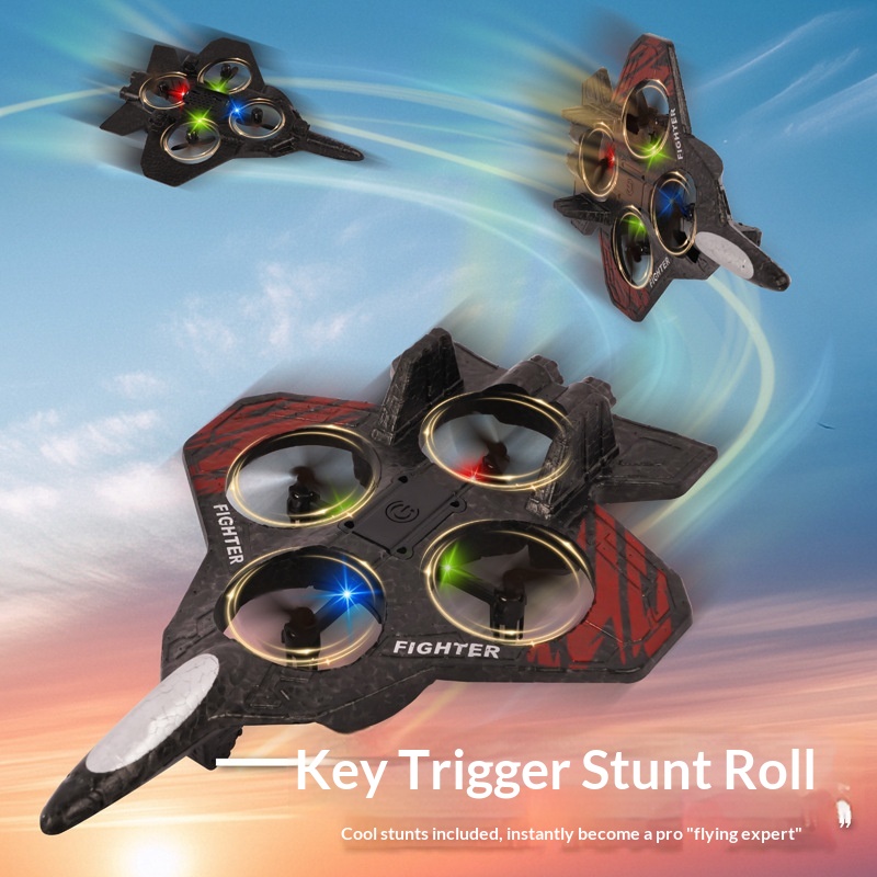 Drone Rc Fighter Jet - Ferngesteuerter Kampfjet-Gleiter Drohne Schaumstoff RC Flugzeug