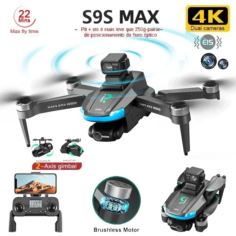 Drone Rc Camera - NEUE S9S MAX MINI Drone 4K