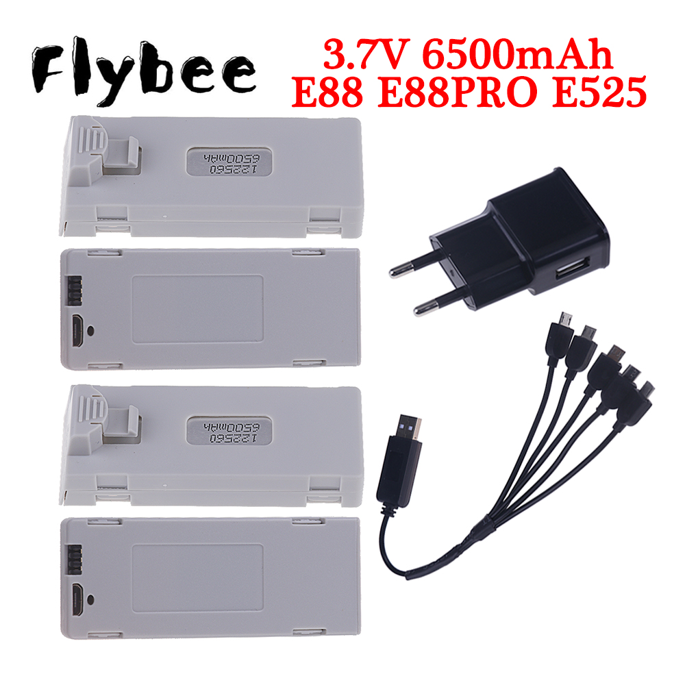 Drone Rc E99 K3 - Original E88 Batterie 3,7 V 6500mAh