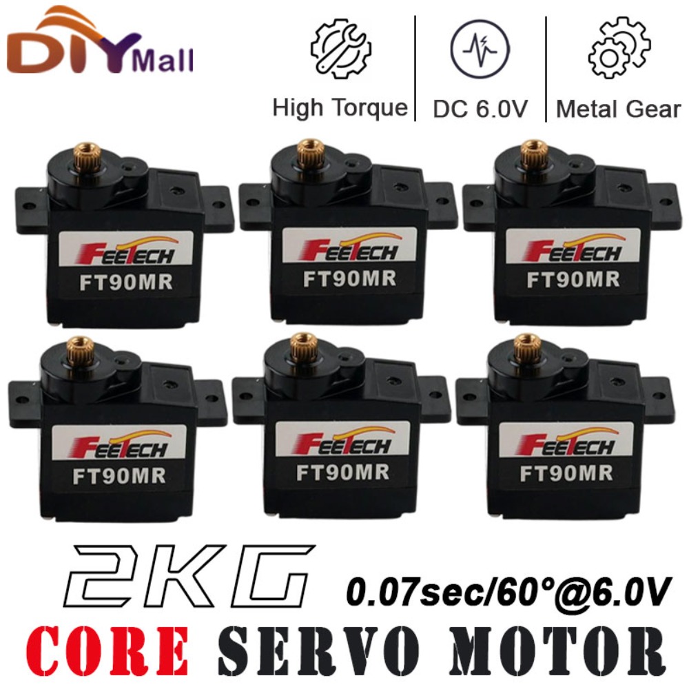 Drone Motor Rc Car - 1/2/4 PCS Feetech FT90M Digital Metal