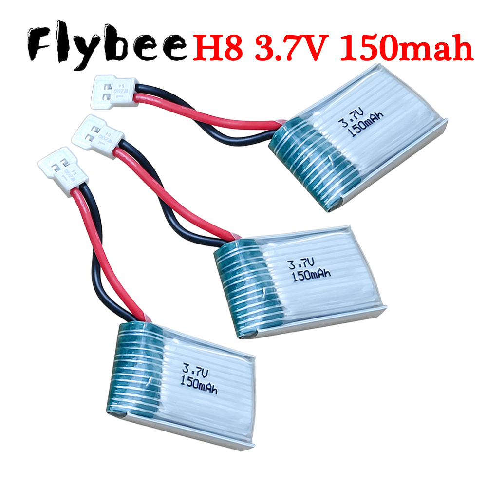 Drone Rc Mini - XH2.54 Stecker, 3,7V 150mAh 651723 Lipo-Akkus