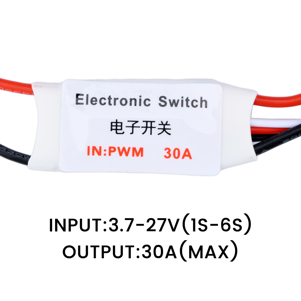 Drone Rc Signal - 3,7-27V 30A Fernbedienung Elektronischer Schalter PWM-Signal-Controller