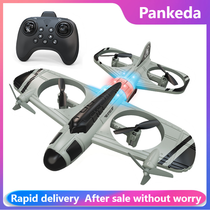 Drone Rc Fighter Jet - Mini-Drohne KY103 mit LED-Farblichtern, RC-Schaumstoff-Flugzeug, 2,4G