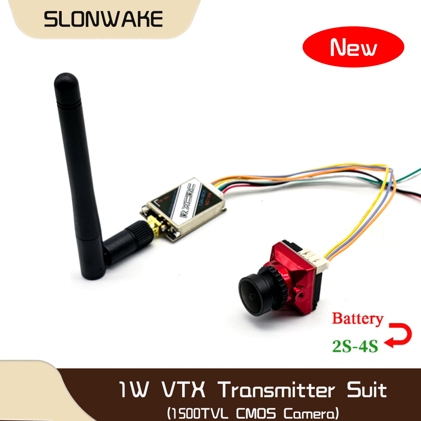 Drone Rc Camera - SLONWAKE 5.8G 48CH 1W VTX 100/200/400/1000mW