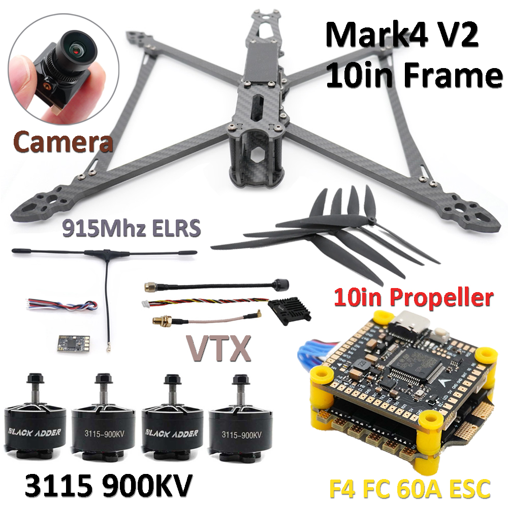 Drone Motor Rc Car - Mark4 V2 10 Zoll Rahmen Combo