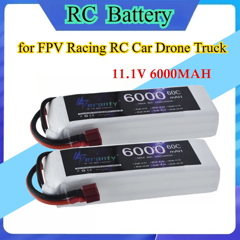 Drone Rc Truck - 3S 11,1V 6000mAh 60C 6S 22,2V