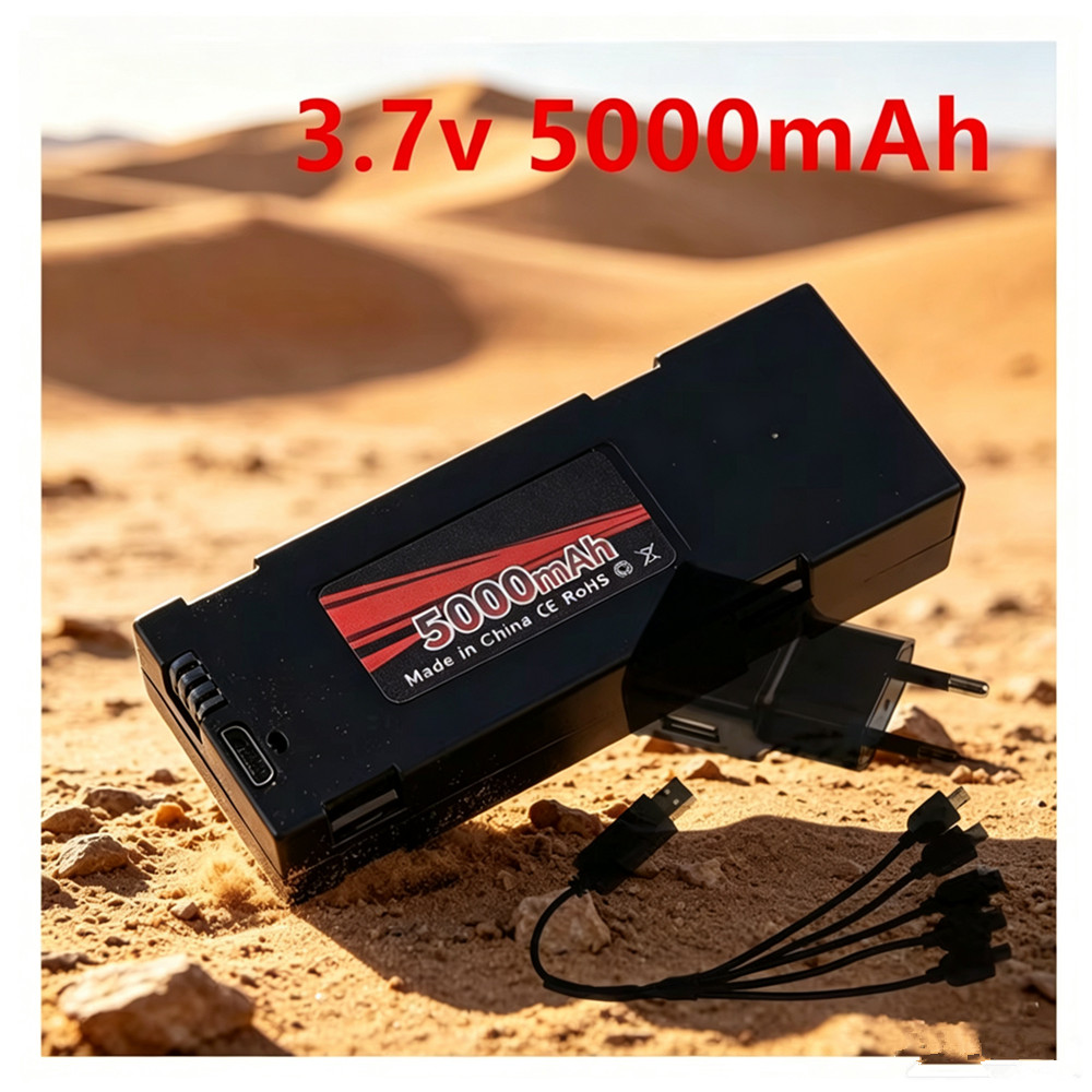 Drone Rc E99 K3 - E88 Akku 3,7V 5000mAh E88 Drohnen-Akku