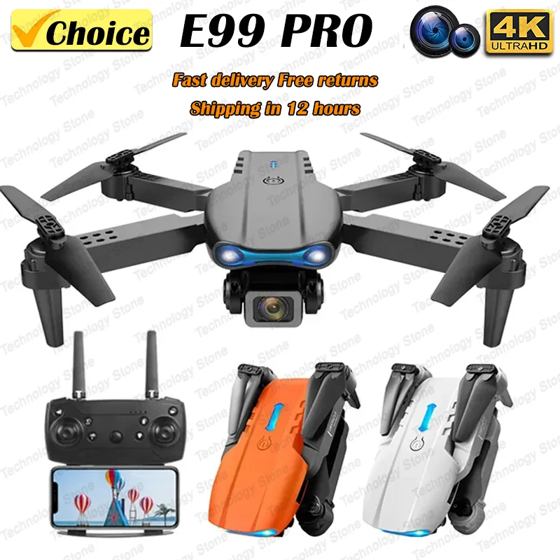 Drone Rc E99 K3 - E99 K3 Pro Faltbare Mini-Drohne 4K