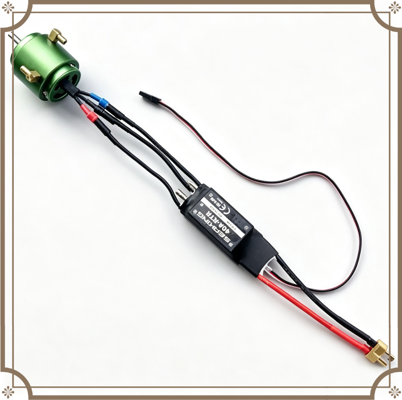 Rc Boat - 2835 Hochgeschwindigkeits-Brushless-Motor 3300KV 4,0mm Schaft Hochleistungs-Brushless-Motor