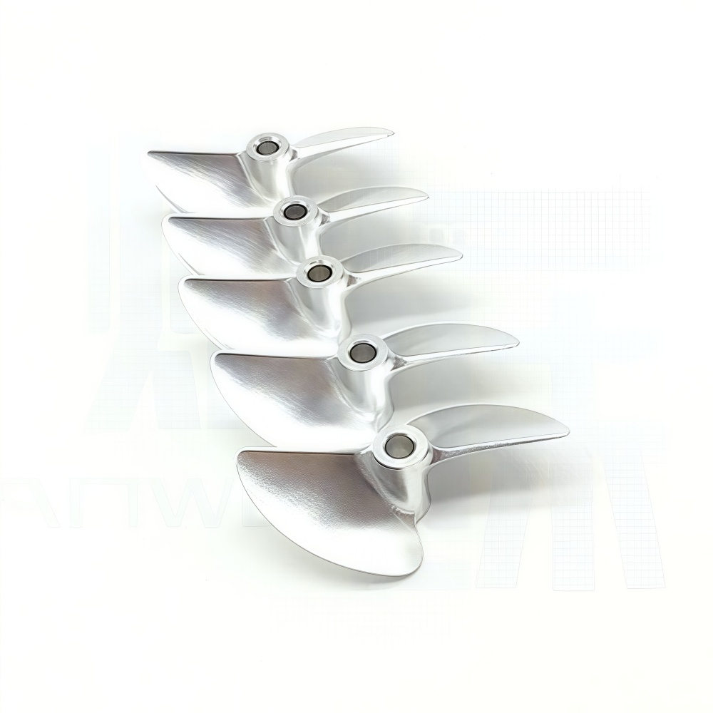 Rc Boat - Wettbewerbsfähiger CNC-Propeller aus 2-Blatt-Aluminium (CW CCW)