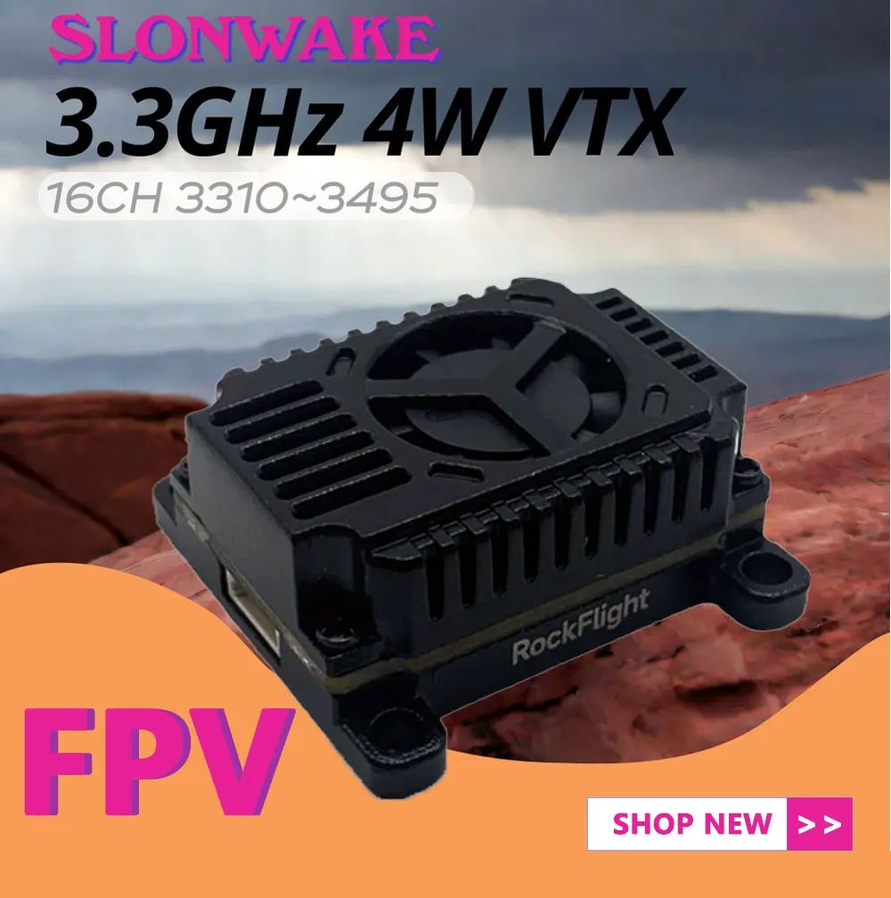 SLONWAKE FPV 3.3G 16CH 4000mW  – - Remote Control (Rc) Drone Bewertung und Preis