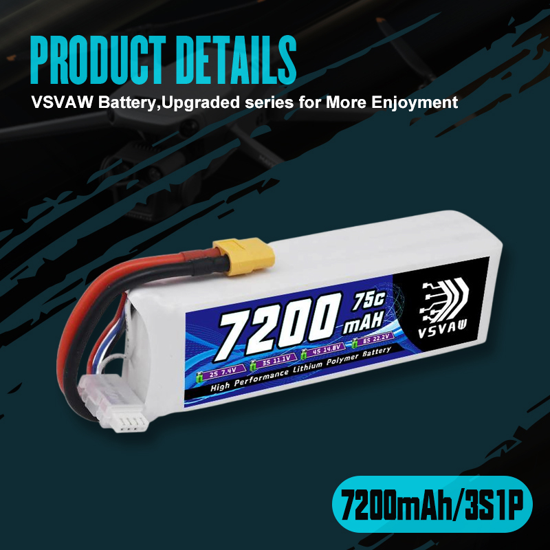 VSVAW 3S Lipo Batterie 11,1V 7 – Drone Rc Truck Bewertung und Preis