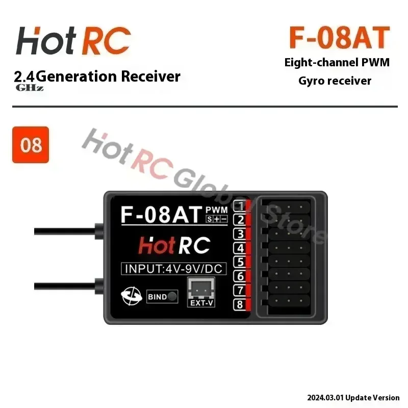 HOTRC 2,4GHz 4/6/8-Kanal F-04A – Rc Boat Bewertung und Preis