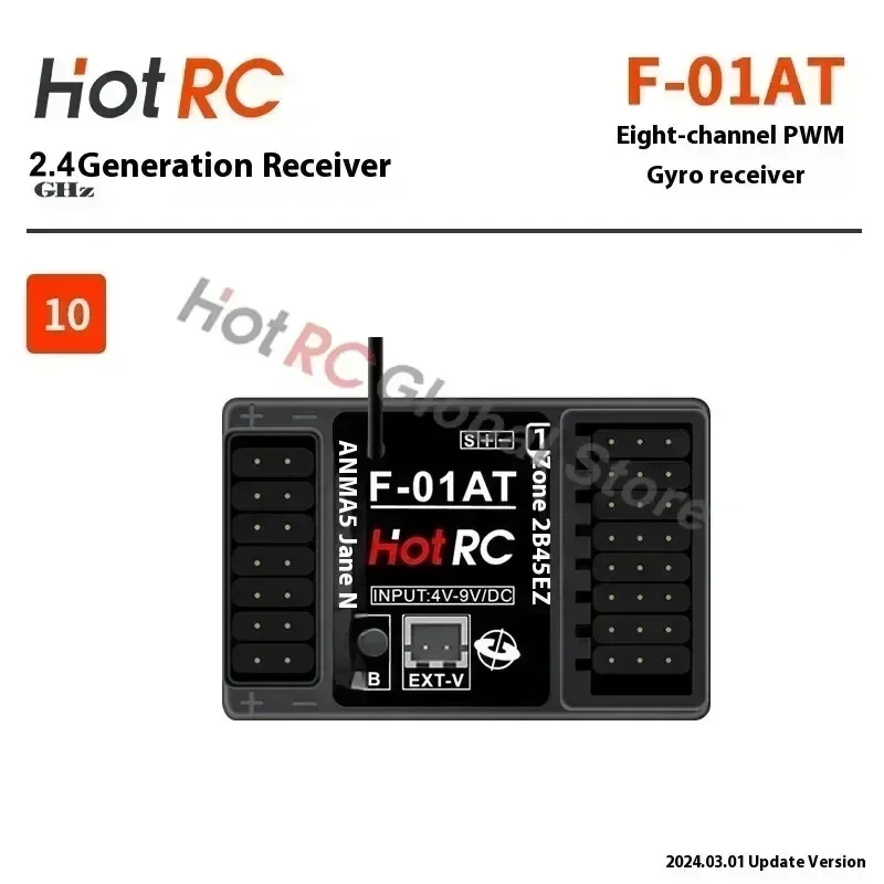 HOTRC 2,4GHz 4/6/8-Kanal F-04A – Rc Boat Bewertung und Preis