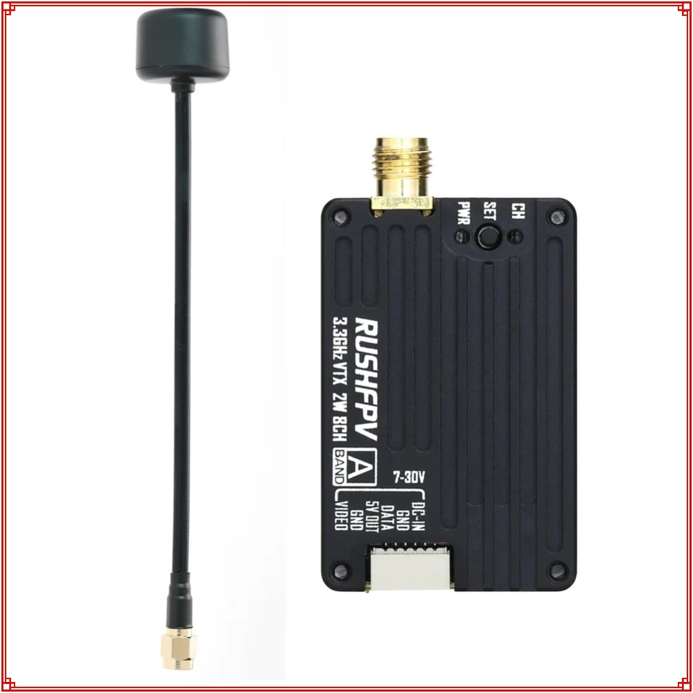 2026 Neuer RUSHFPV 3.3G 2W VTX – Fpv Antenna Receiver Bewertung und Preis