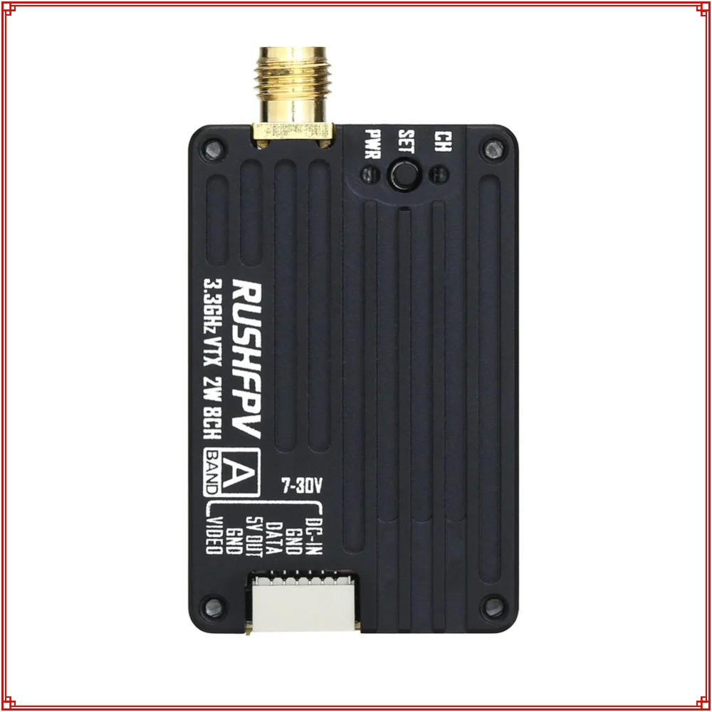 2026 Neuer RUSHFPV 3.3G 2W VTX – Fpv Antenna Receiver Bewertung und Preis