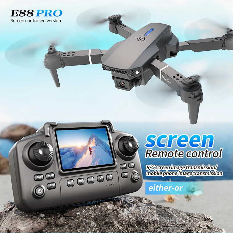 Professionelle E88 PRO Drohne  – Drone Without Rc Bewertung und Preis