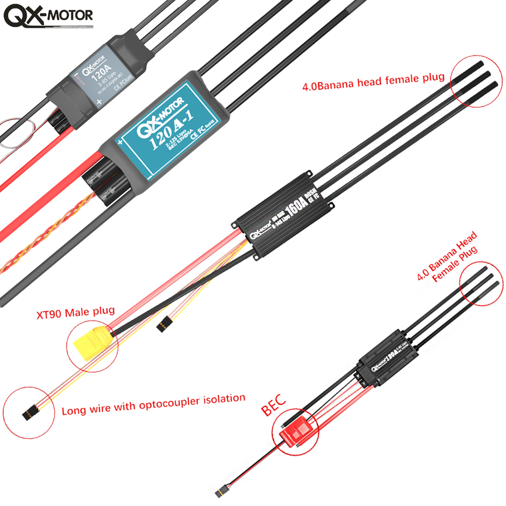 QX-MOTOR Brushless ESC-Serie E – Drone Motor Rc Car Bewertung und Preis