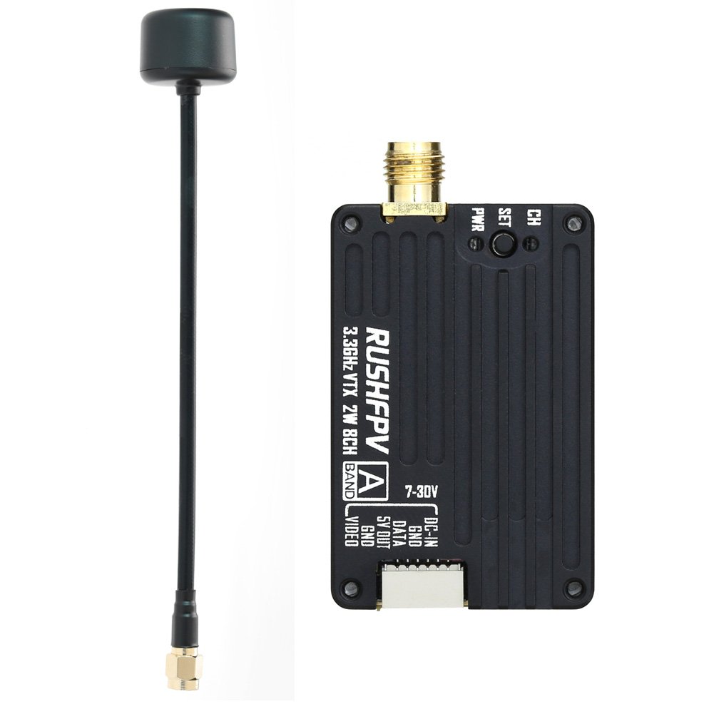 RUSHFPV 3.3G 2W VTX Sender FPV – - Remote Control (Rc) Drone Bewertung und Preis