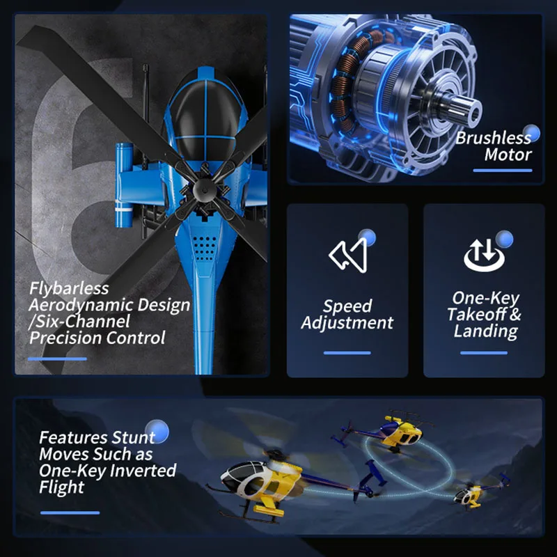 2026 Neuer RC-Helikopter MD500 – Drone Rc Fighter Jet Bewertung und Preis