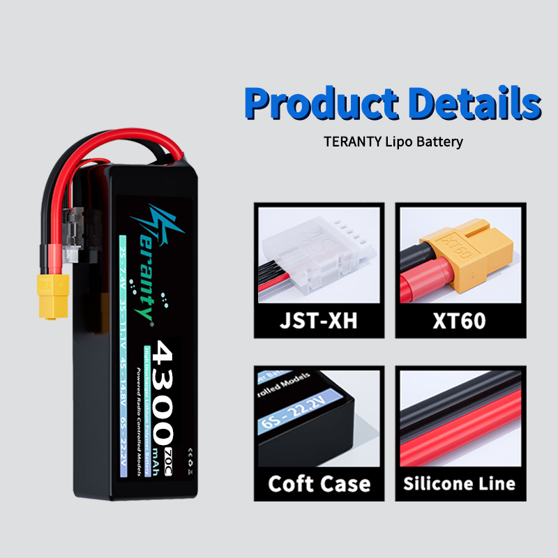 TERANTY 4S 4300mAh 14,8V 70C 1 – Drone Rc Truck Bewertung und Preis