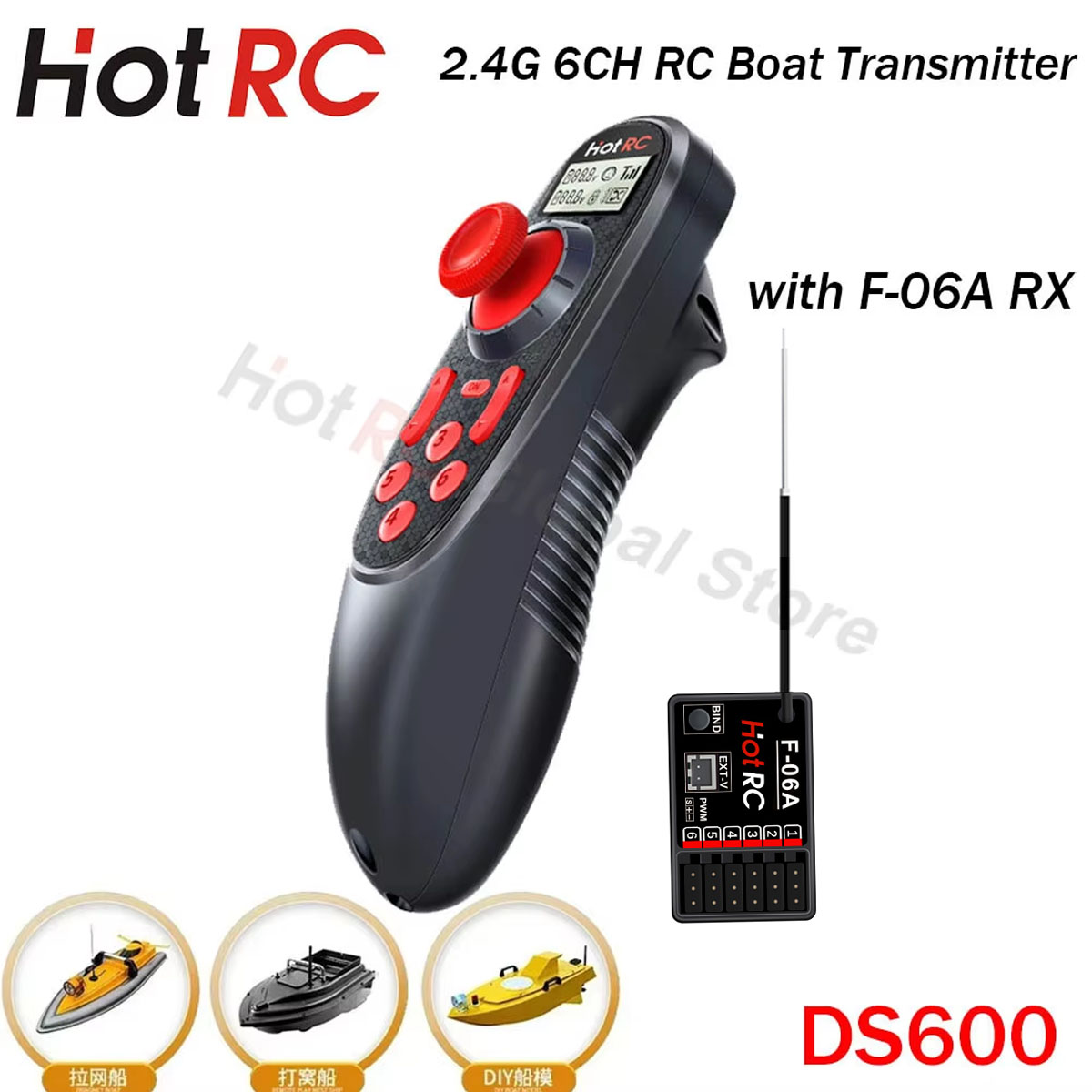 HOTRC DS600 6CH 6 Kanal 2,4G L – Rc Boat Bewertung und Preis