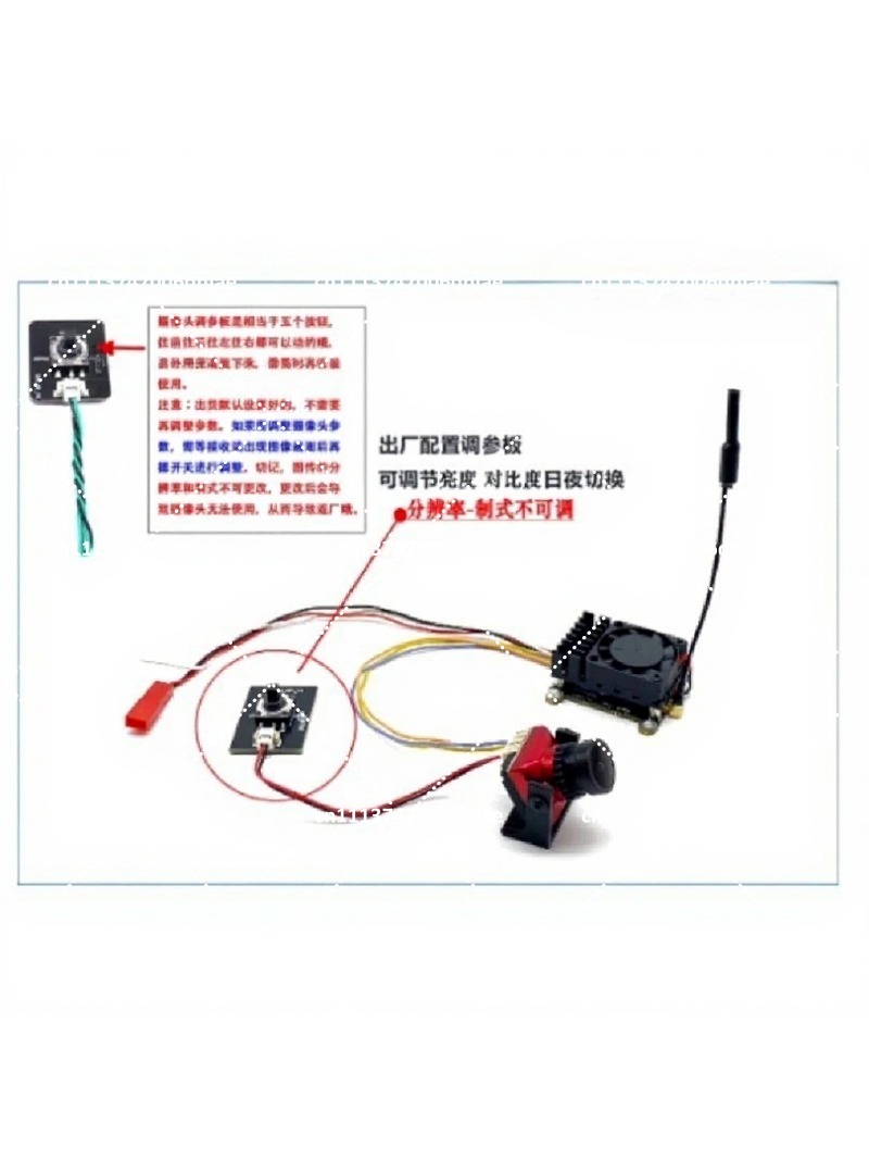 5,8G 2W Analoges FPV-Kamera-Se – Drone Rc Camera Bewertung und Preis