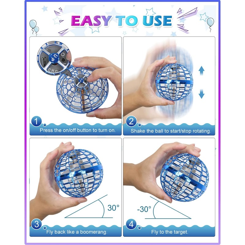 Magischer Fliegender Kugelball – Drone Without Rc Bewertung und Preis