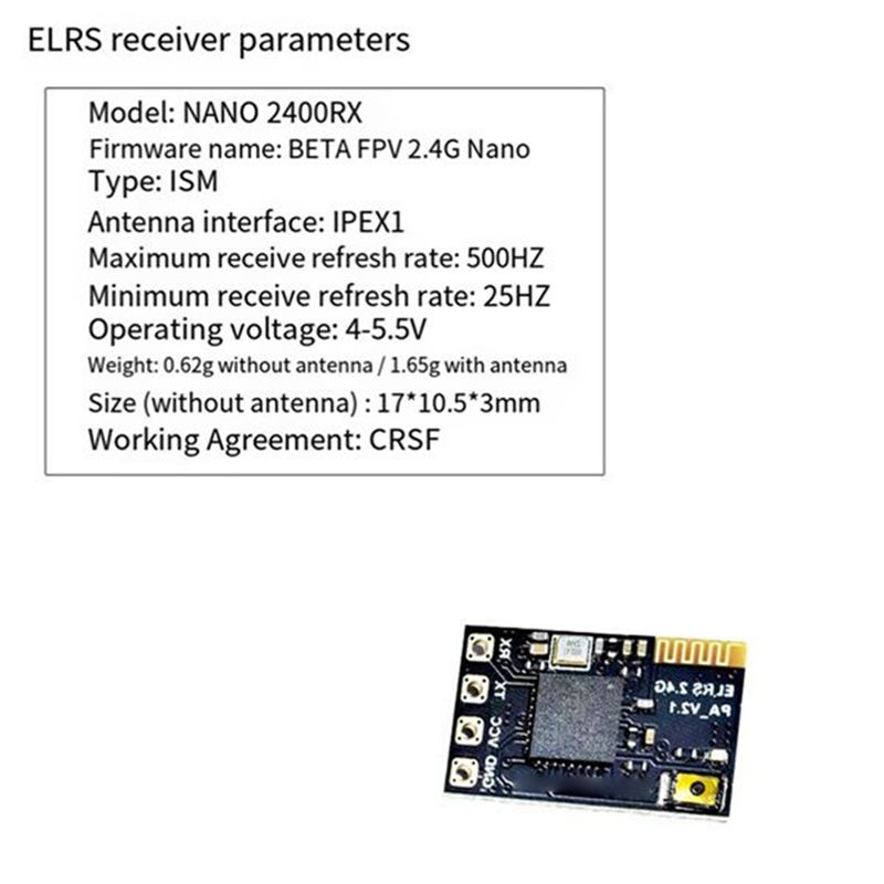 CYGJ-10PCS ELRS 2,4GHz Empfäng – Fpv Antenna Receiver Bewertung und Preis
