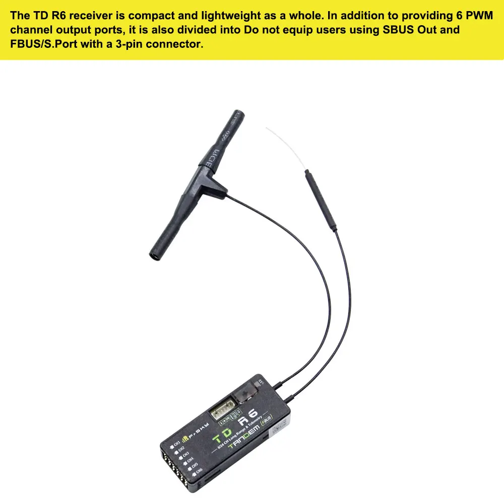 FrSky TD R6 2,4G/900MHz Dual F – Frsky Receiver Module Bewertung und Preis